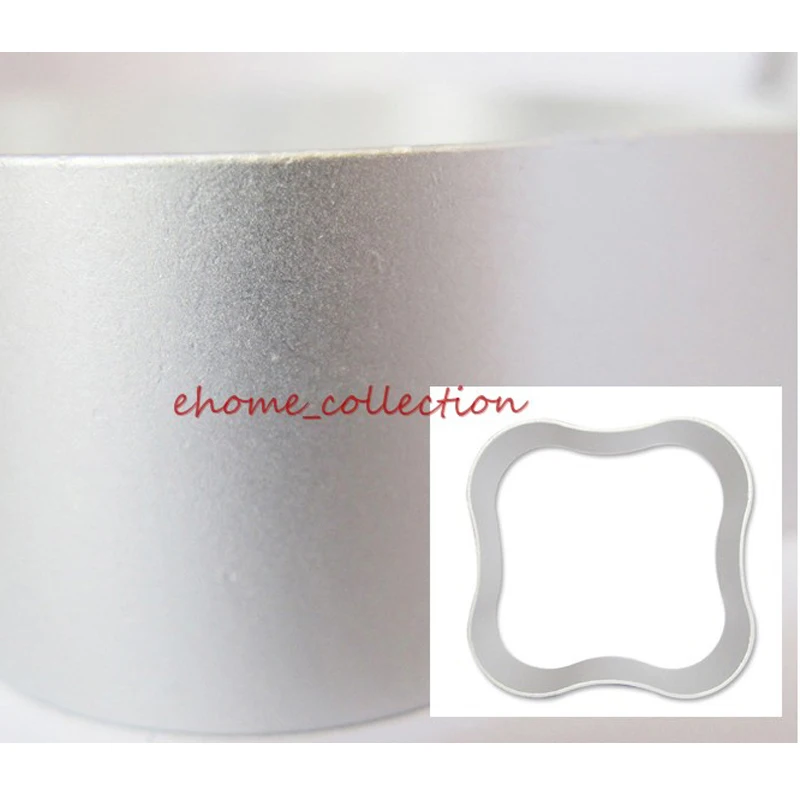 Волнистая кубическая квадратная формы для печенья бисквитный мусс кольцо