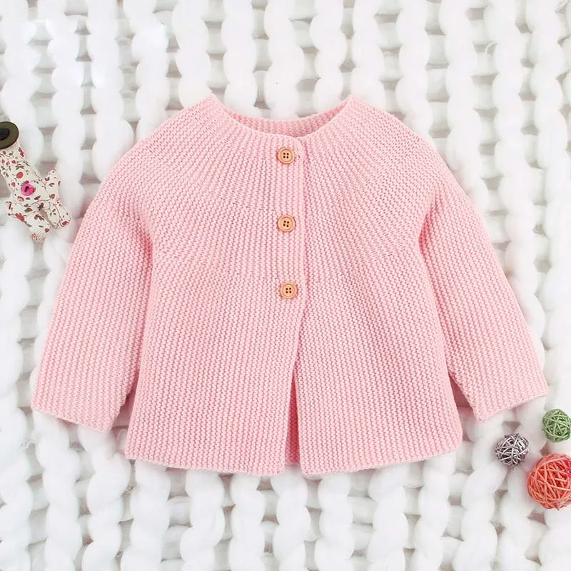 2020 Spring Autumn Baby Girls Sweater Cardigans Long Sleeve Newborn Knitted Jackets Toddler Infant Boys Knitwear Coats BC529 |