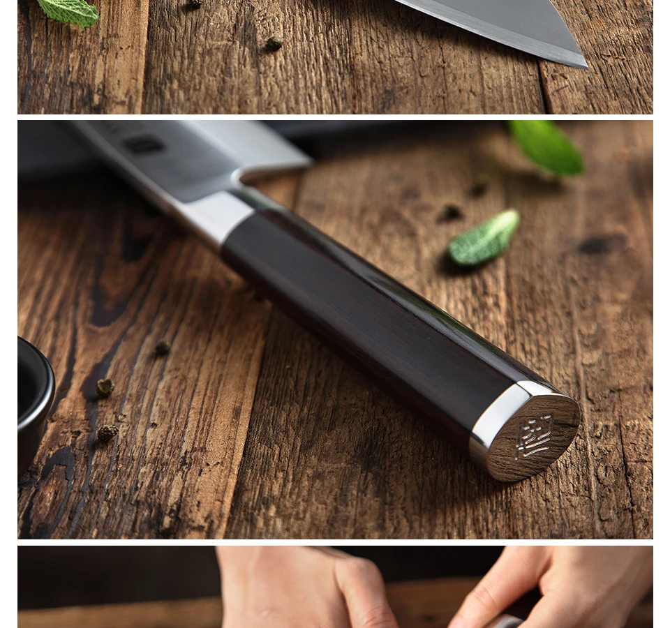 XINZUO 180 мм Gyuto нож X5Cr15MoV из нержавеющей стали, японский Deba Филейный нож, рыбная голова, кухонные поварские ножи, ручка из черного дерева