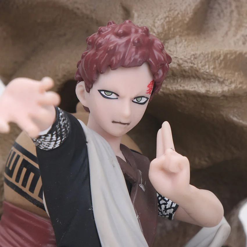 17 см Гаара фигурка Наруто uzumaki Naruto Gaara песок гроб Kazekage Toynami ПВХ фигурка игрушка