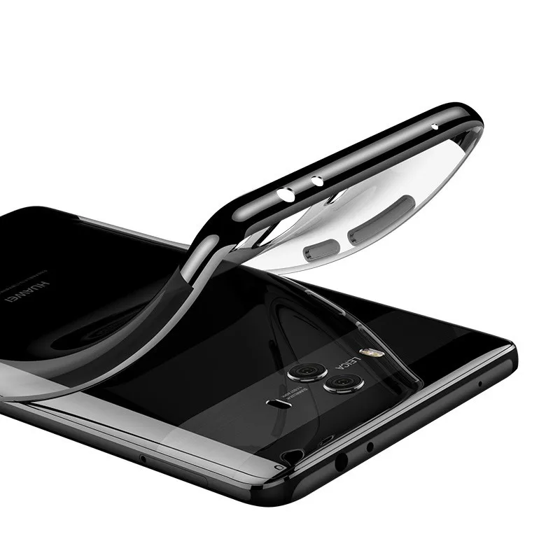 Для huawei mate 8 9 10 чехол силиконовый Ультратонкий Мягкий ТПУ чехол на заднюю панель мобильного телефона для mate 10 Pro прозрачный чехол