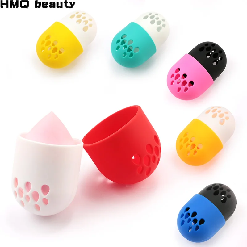 1 шт. держатель губки для макияжа коробка хранения буффов капсула Уникальная