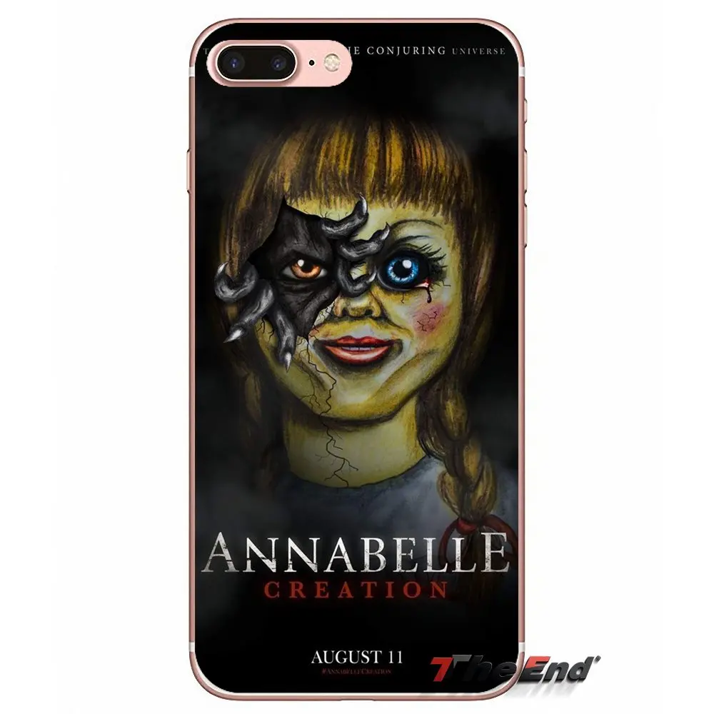 For Huawei G7 G8 P7 P8 P9 Lite Honor 4C 5X 5C 6X Mate 7 8 9 Y3 Y5 Y6 II 2 Pro 2017 horror Annabelle Creation Silicone Cases | Мобильные