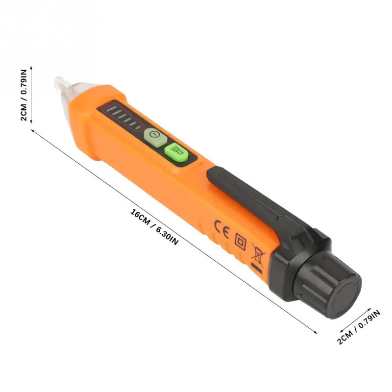 PEAKMETER тестер напряжения PM8908C NCV детектор ручка светодиодный светодиодным