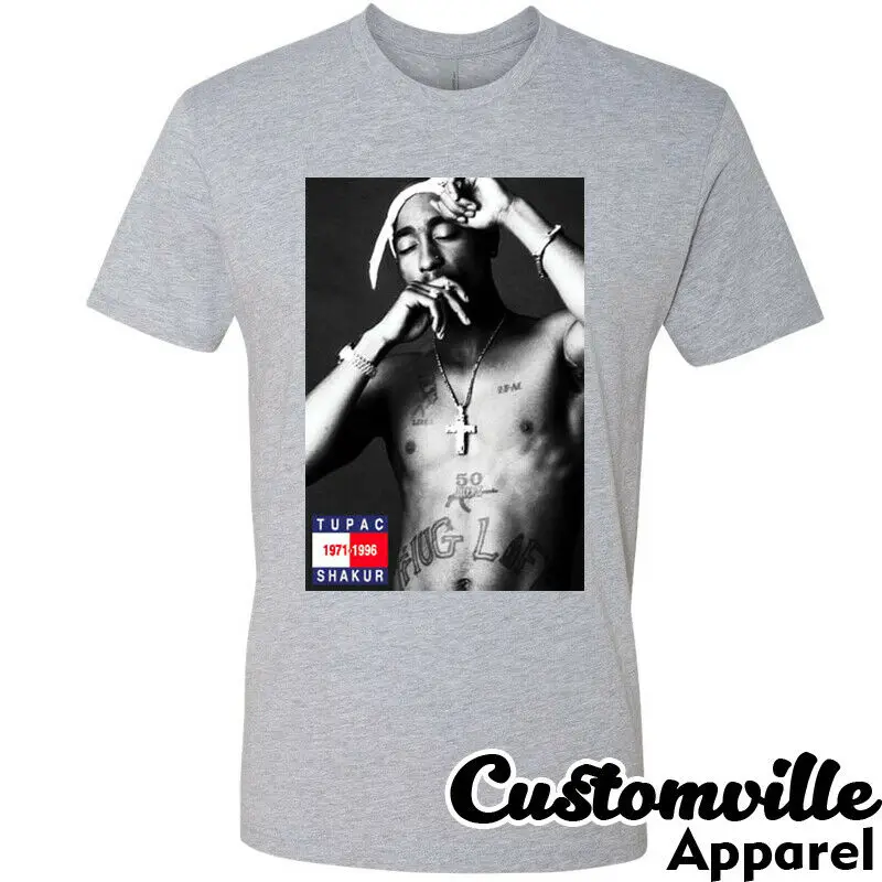 2019 Забавный Тупак Мужская Унисекс 2Pac Shakur вдохновленная футболка Легенда хип-хоп
