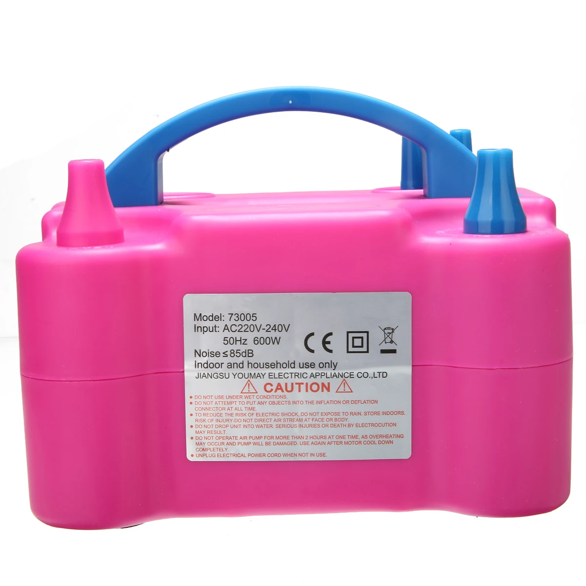 Портативный электрический воздушный насос для надувания воздушных шаров с