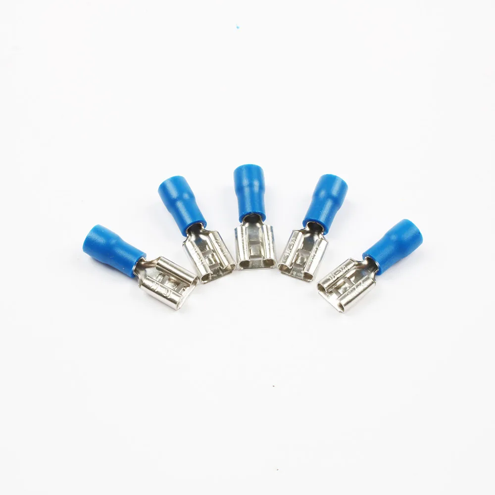 FDD2 250 женский изолированный Электрический обжимная Клемма для 1 5 2.5mm2 разъемы