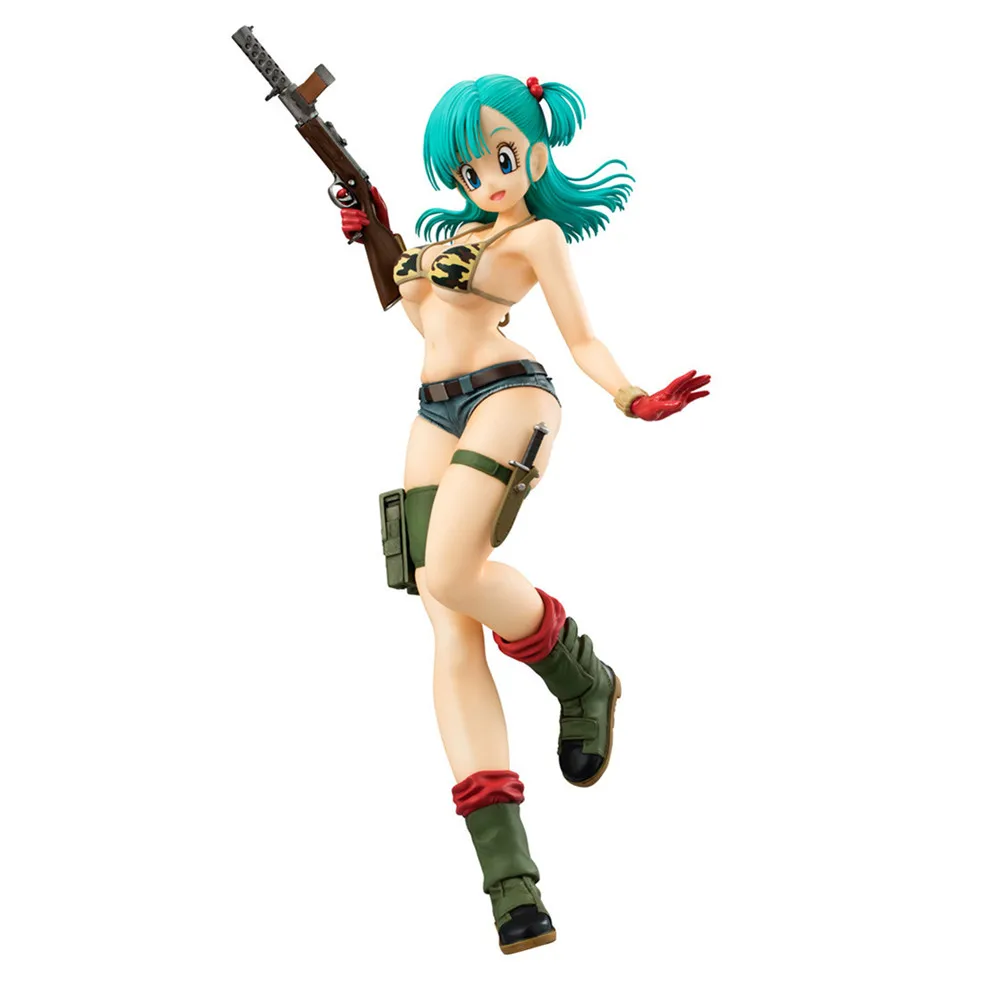 Драконий жемчуг Z Bulma фигурка коллекционная игрушка Kawaii ПВХ бикини Банни девочка