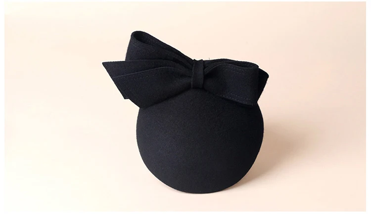 FS Вуалетка для женщин Элегантная черная шерстяная Pillbox шляпа леди Fedoras фетр Свадебные винтажные вечерние в церковном стиле Дерби Chapeau Pour Mariage