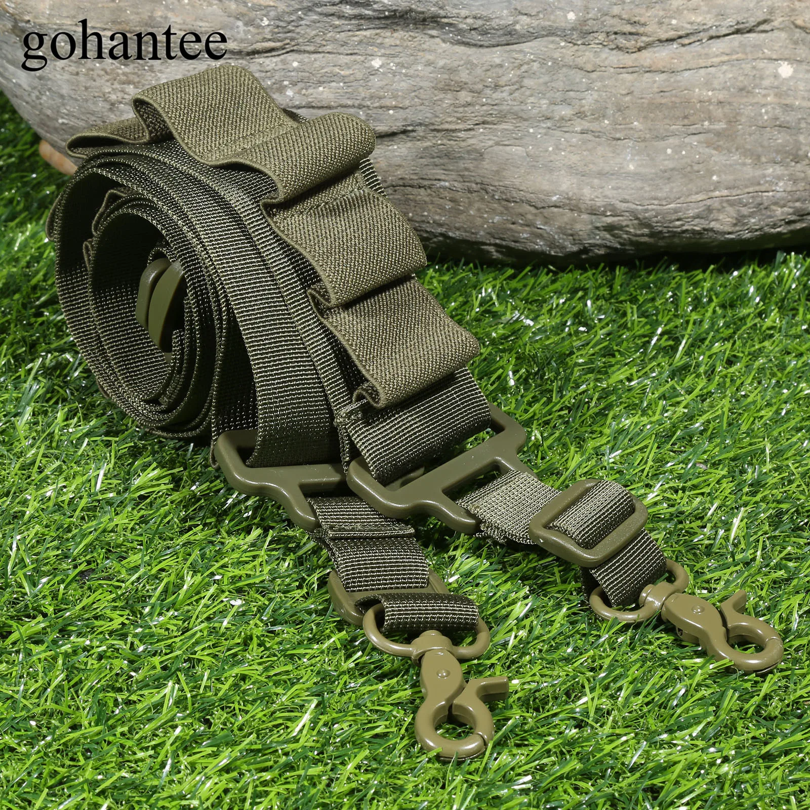 Gohantee нейлон Для мужчин MOLLE Весна слинг охота пистолет патроны держатель 15 круглый