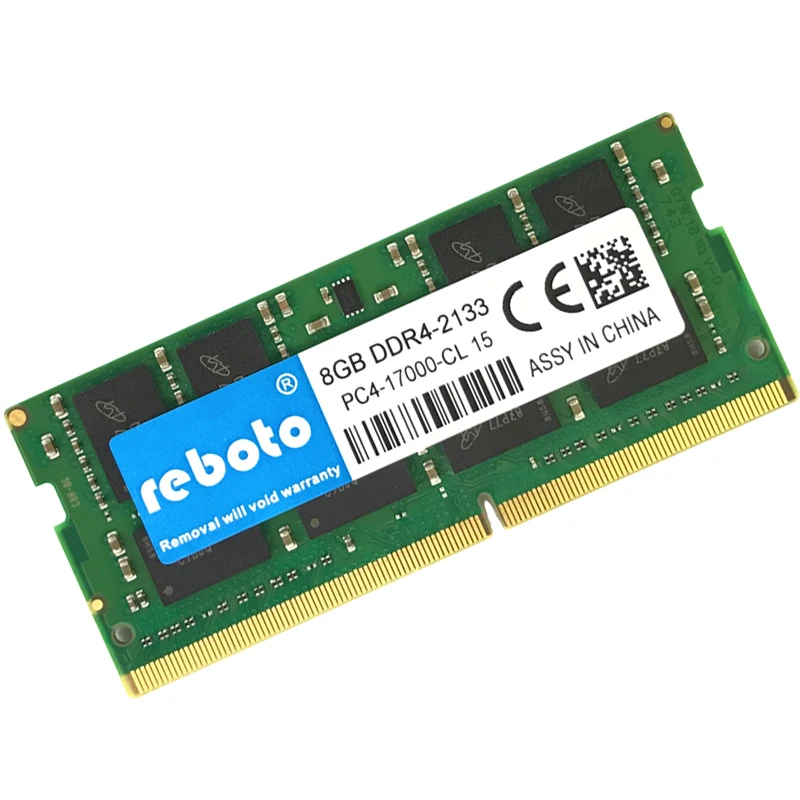 Reboto DDR4 4 ГБ/8 ГБ 2400 МГц низкое напряжение 1 2 в Sodimm памяти ноутбука ОЗУ для Высокое