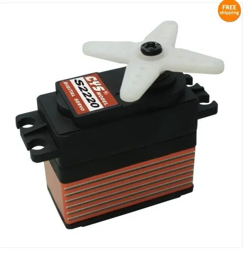 CYS S2220 Цифровой Металлический сервопривод 64g 0.18sec/60 крутящий момент 20 кг/Титан 7,2 V HV Бесплатная доставка