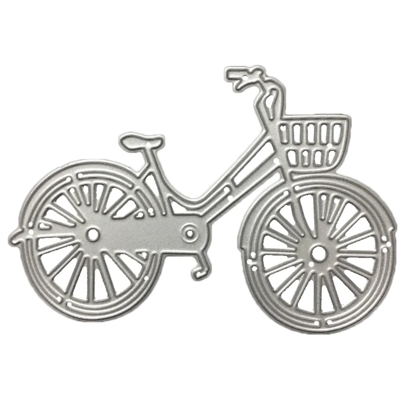 

DIY Lovely Bike Bicycle Metal Cutting Dies Stencil For Scrapbooking Paper Card Album Photo Craft Art Embossing Painting Decor