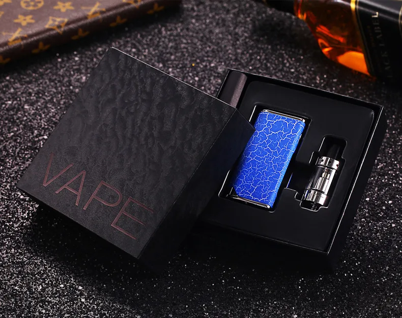 Регулируемая мощность вейпер 80 Вт электронная сигарета mods kit 1500 мАч P9 коробка мод