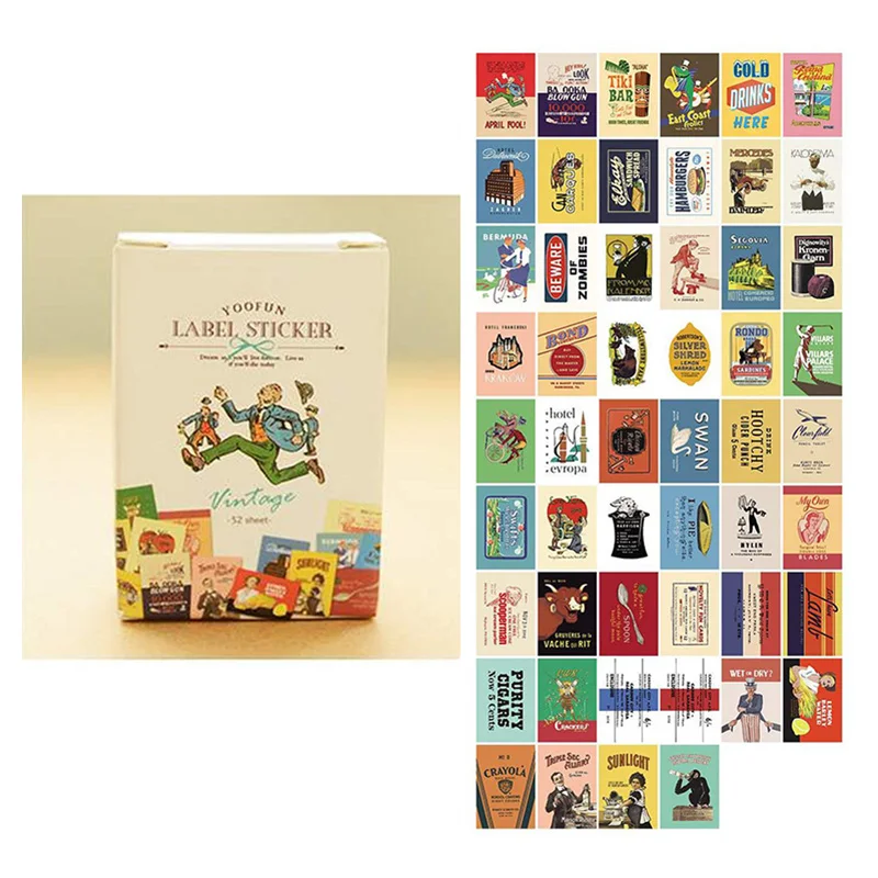 

Стикеры для скрапбукинга XYDDJYNL, 50 шт.