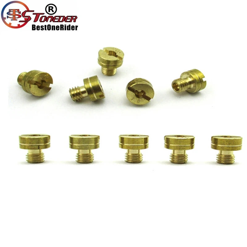 STONEDER #88 90 95 98 100 105 110 115 120 125 круглые карбоновые главные струи для Mikuni VM22 VM24 VM26 VM30