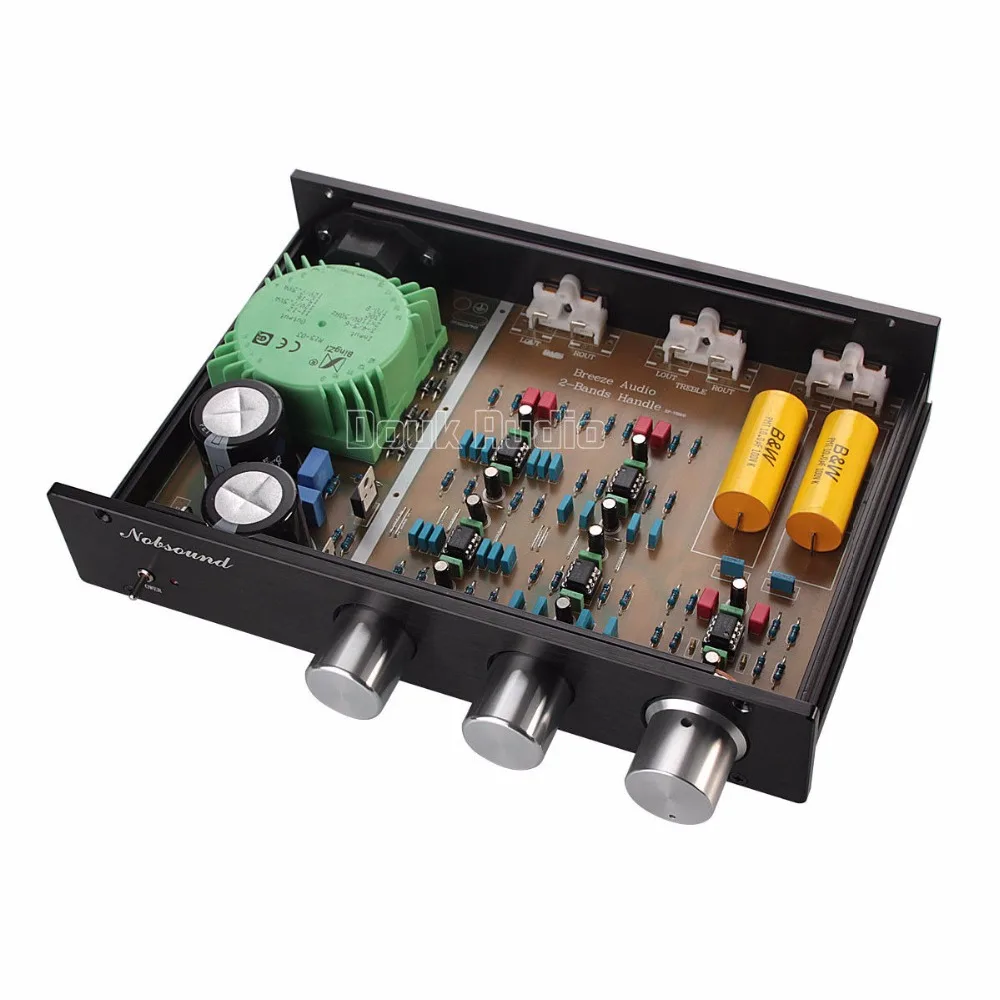 Nobsound Hi Fi linkвиц 127 электронный 2 полосный разделитель частоты предусилитель с