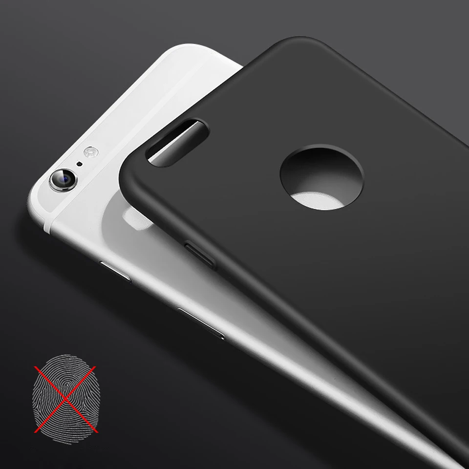 Ультратонкий матовый пластиковый чехол из поликарбоната для iphone 6 SE 5 5s 6s 7 8 Plus X с