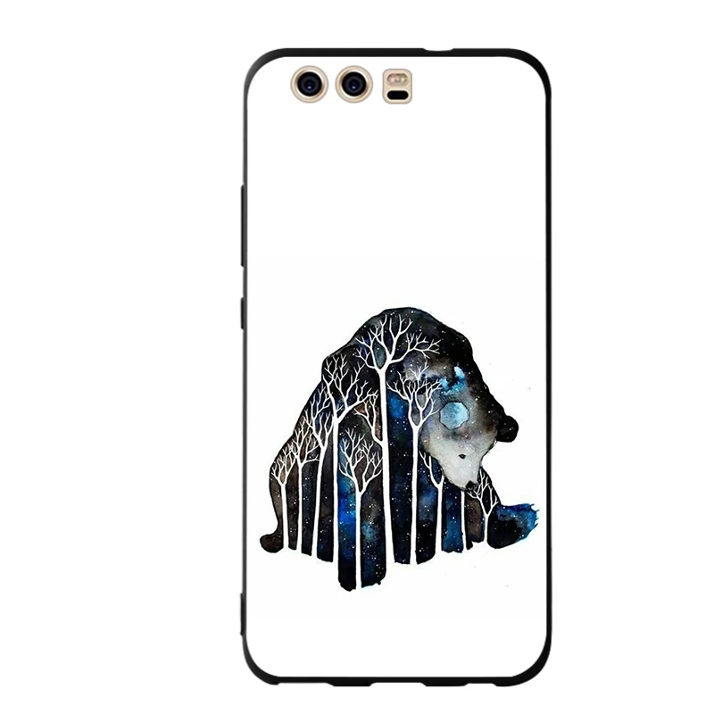 Кошка Медведь телефон случаях Обложка для huawei P30 lite pro nova 3i Коврики 20 Чехол P smart 2019