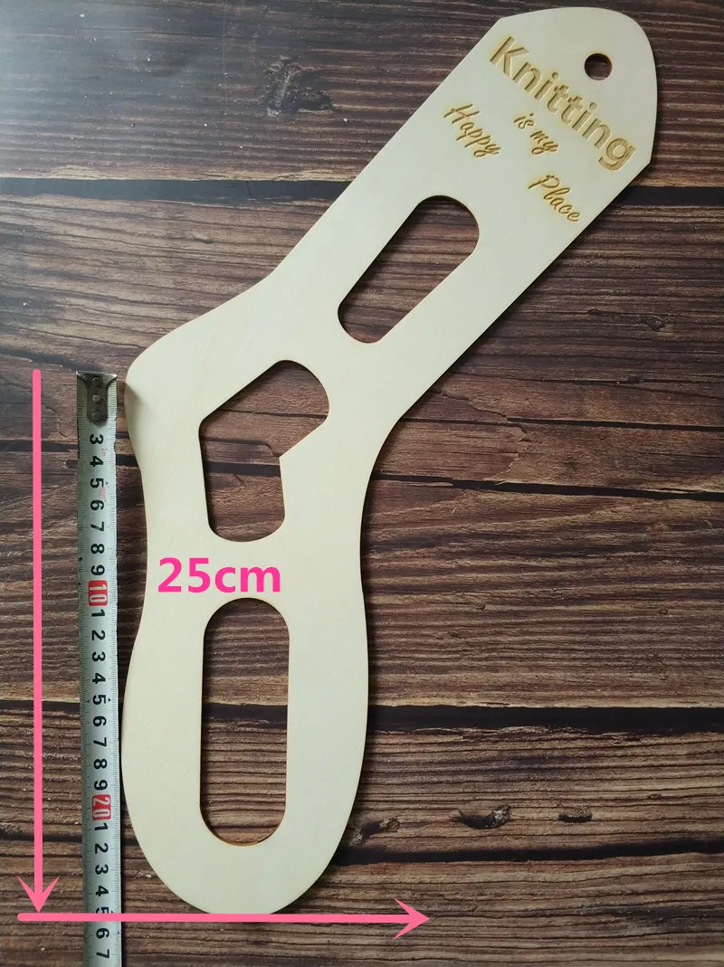 Деревенский DIY ремесло панда бамбука ручной работы вязаный носок блокировщик деревянные носки форма
