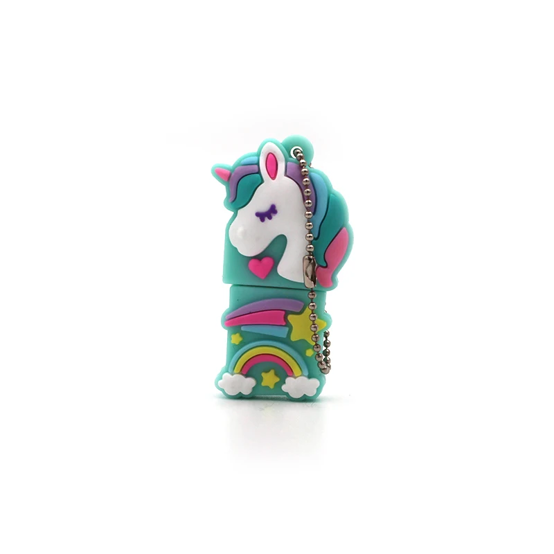 Usb флеш накопитель с мультяшным единорогом 64 ГБ 32 4 8 16 ГБ|USB флэш-накопители| |