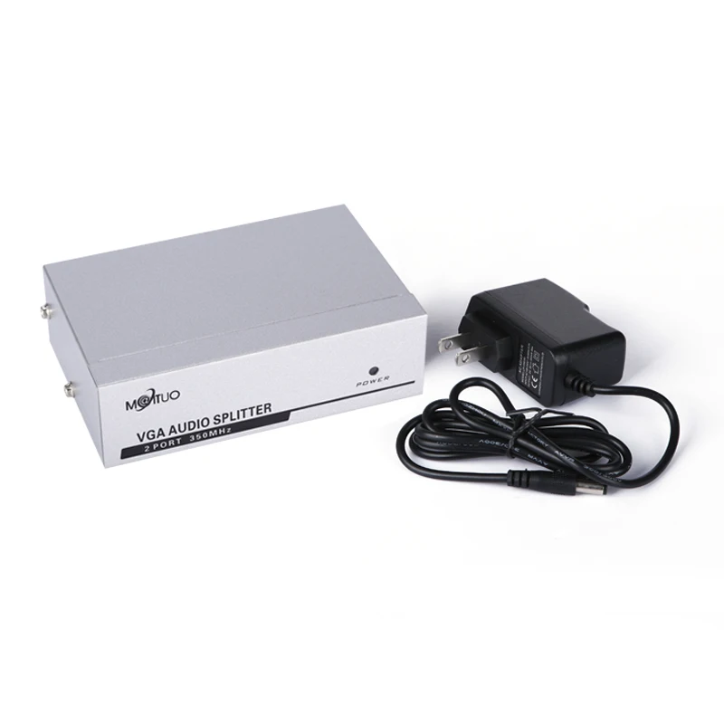 MT-VIKI 2 порта VGA разветвитель Видео Аудио 350 МГц 1920*1440 1 вход к выходам для