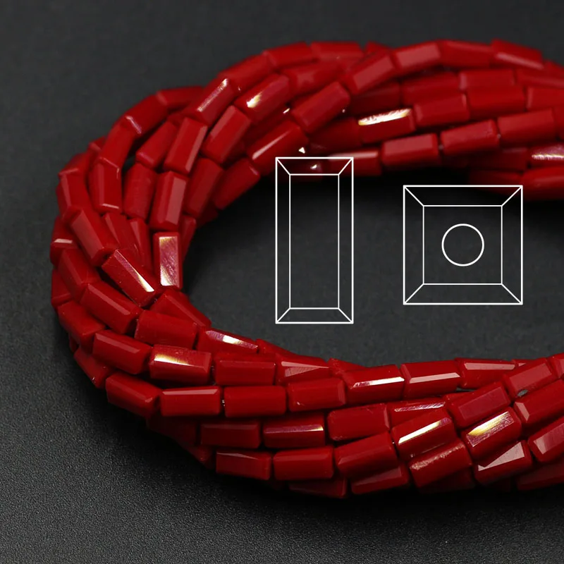 porcelain red 3*6 мм Подвески Браслеты(80 шт./лот) пищевого качества Силиконовые Бусины бусины для изготовления четок Miyuki бусины для рыбалки люстра кристаллы - Цвет: porcelain red