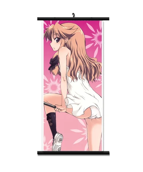 November update Anime TIGERxDRAGON! Toradora Aisaka Taiga Kawashima Ami домашний декор настенные прокрутки