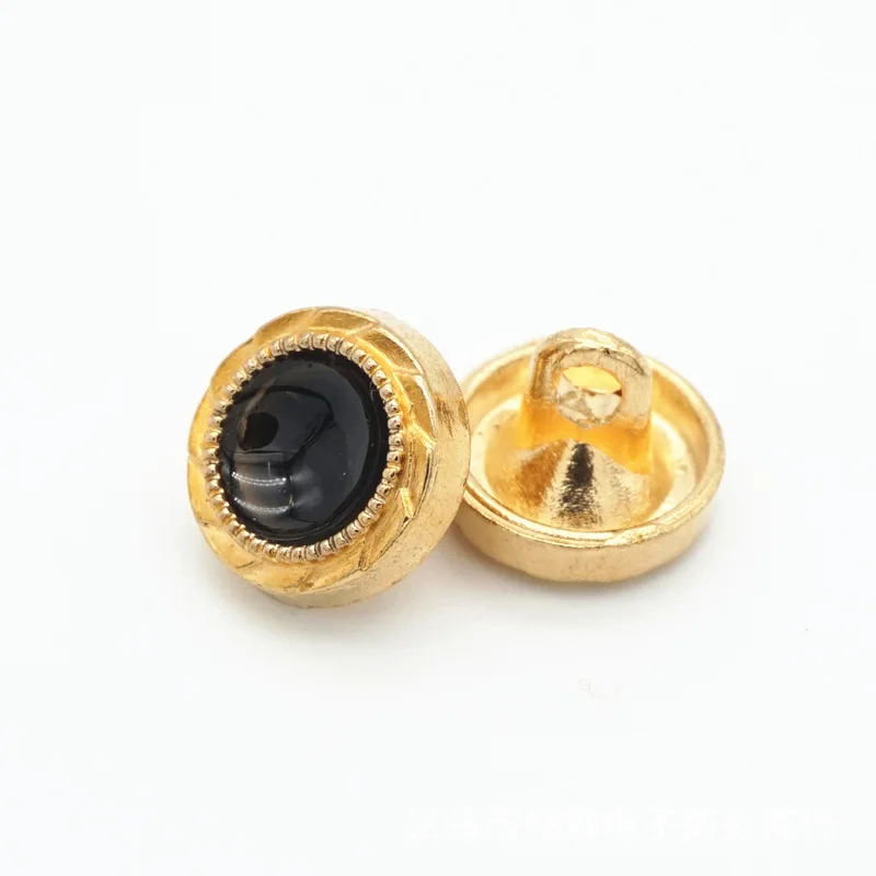 50pcs/lot Metal coats dripping oils buttons men and women black suits shirts dresses high-end gold coat C2-53 | Дом и сад