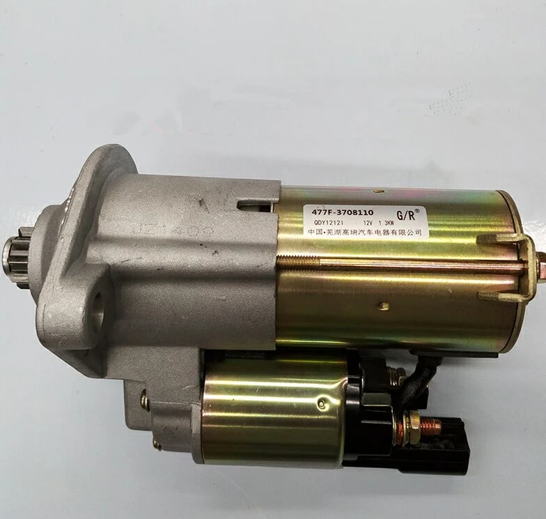 Стартер двигателя для chery FULWIN2 CELER A5 FORA E5 477 477F 3708110|Блоки и детали| |