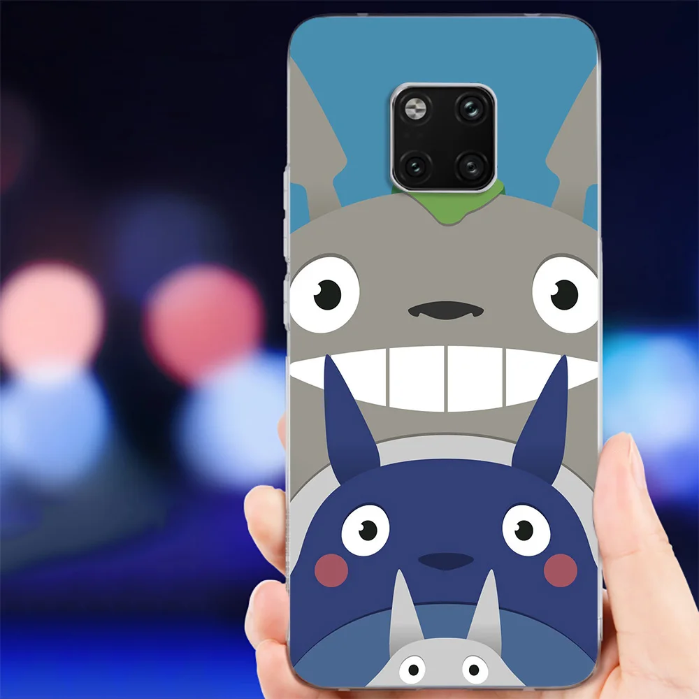 IYICAO Мой сосед Тоторо Мягкий силиконовый чехол для телефона Huawei Mate 10 20 Lite Pro Nova 2 2i 3