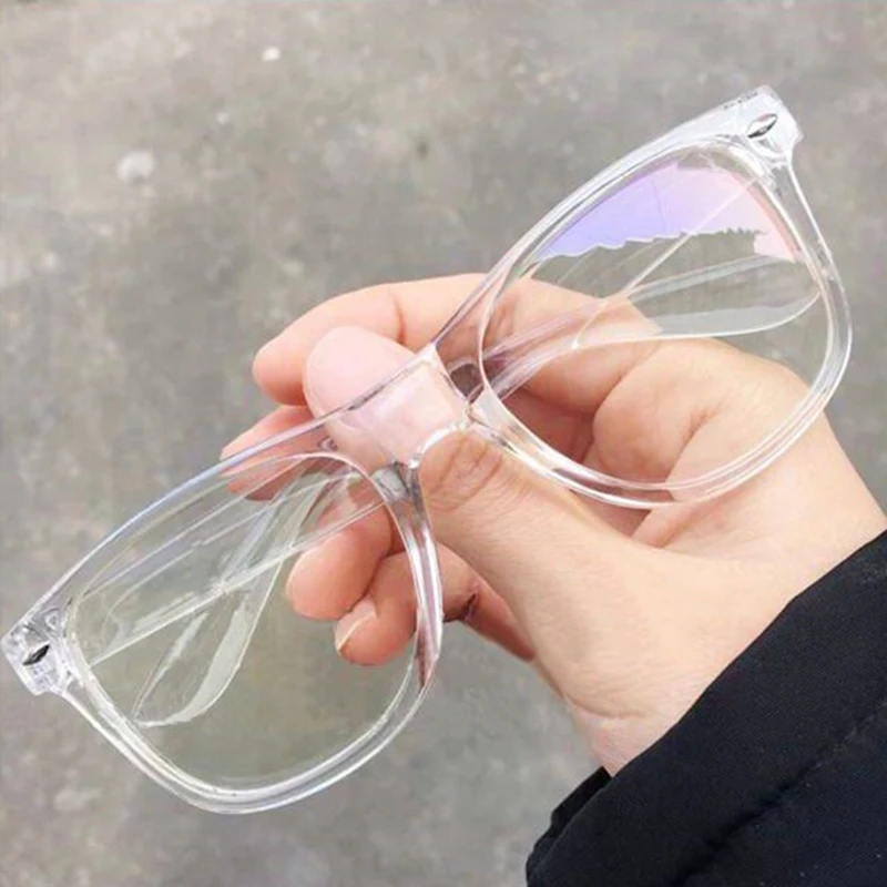 Myopia 5.0 Iboode очки для близорукости, женские, мужские, женские, Короткие очки для коррекции зрения, прозрачная пластиковая оправа, очки диоптрий от 0 до-6,0, унисекс - Цвет оправы: Myopia 5.0