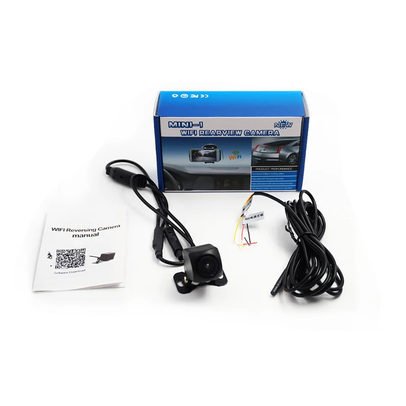 DIYKIT Car Rear View Camera WIFI Reversing Dash Cam Star Night Vision Tachograph Charger for iPhone Android Phone | Автомобили и