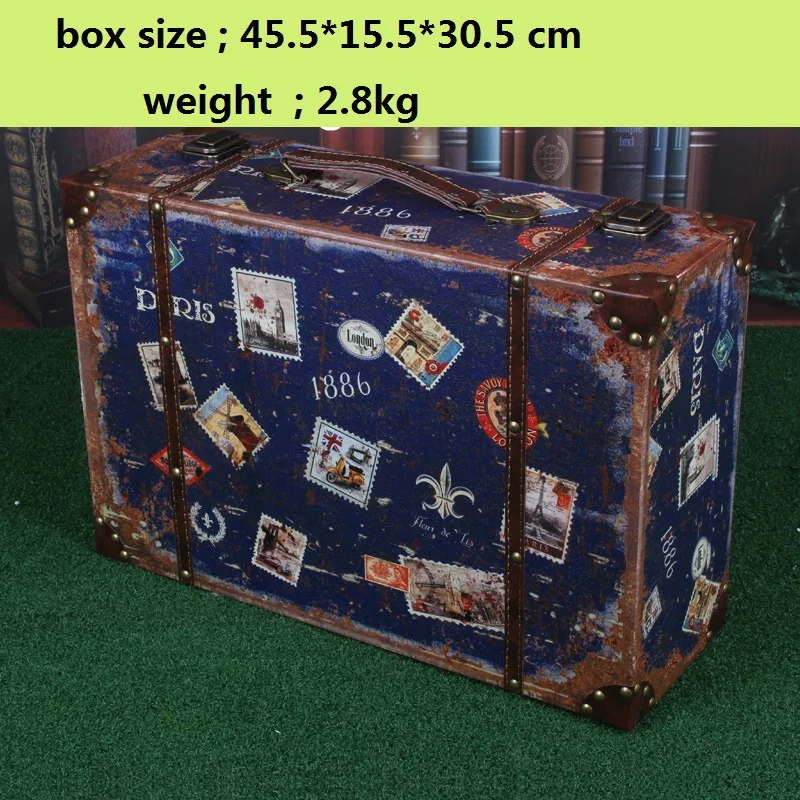 Коробка для хранения косметики органайзер кожаный чехол чемоданов|suitcase box|storage