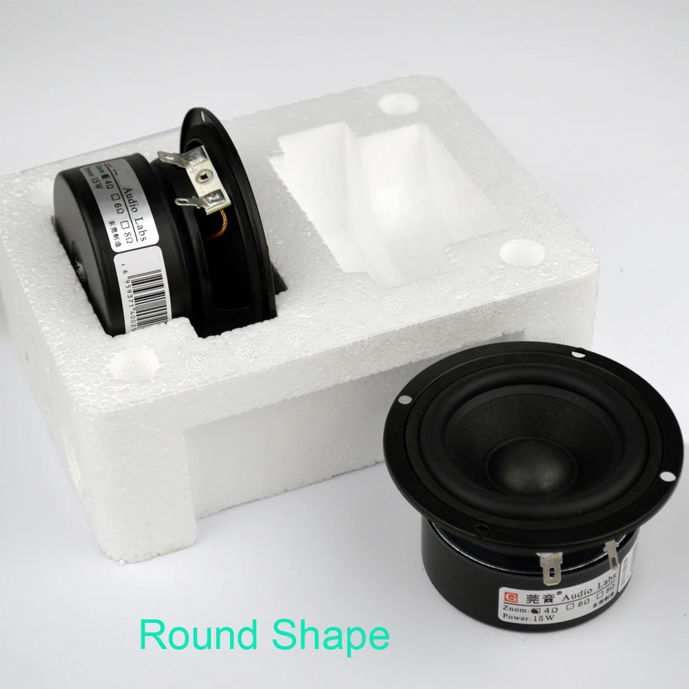 2 шт./партия Audio Labs 3 ''полный диапазон частоты динамик 3 дюймов блок с твитером средний и бас эффект DIY домашний кинотеатр