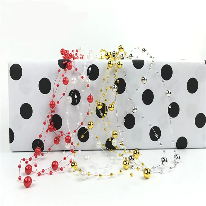 2 м/шт DIY Сердце Звезда круглые бусины Висячие Happy Xmas Рождественская вечеринка Декор дерево украшения