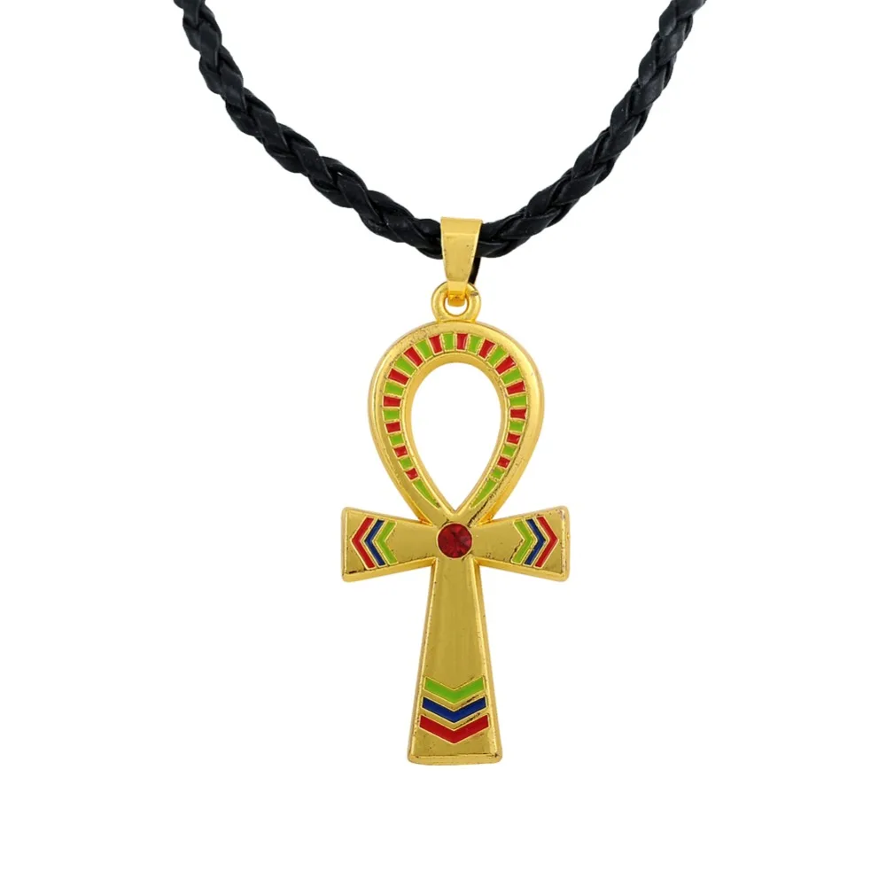 Мужская цепочка с подвеской в виде пирамиды|pendant cross|eye of horuschain men |