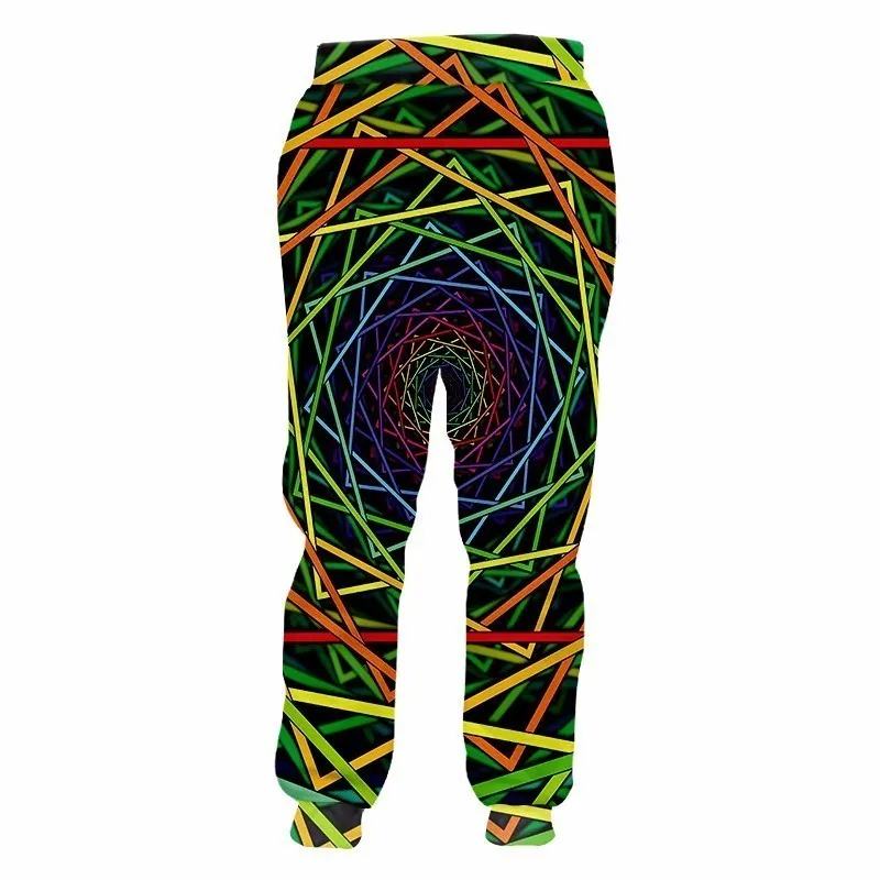 Мужские тренировочные штаны OGKB повседневные с геометрическим рисунком и