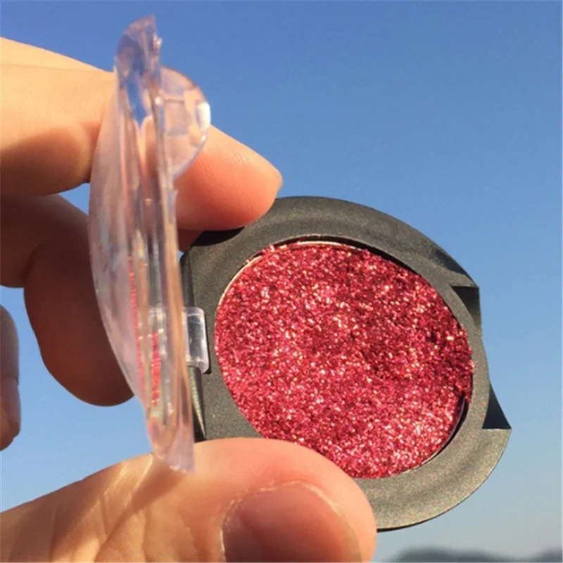 

1 Piece Single Color Diamond Eyeshadow Glitter Eye Makeup for Eyes Easy To Wear Professional Beauty Eye Shadow