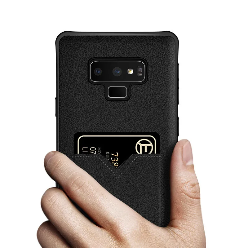 Чехол для Samsung Galaxy S9 Note 9 чехол S9plus модный жесткий из искусственной кожи Plus с