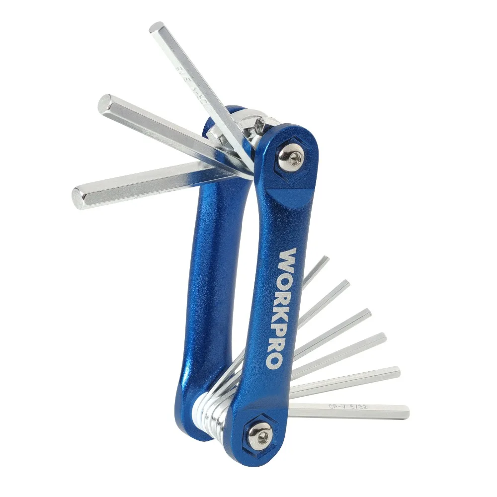 WORKPRO 17 шт складной ключ TORX Набор шестигранных ключей гаечных | Инструменты