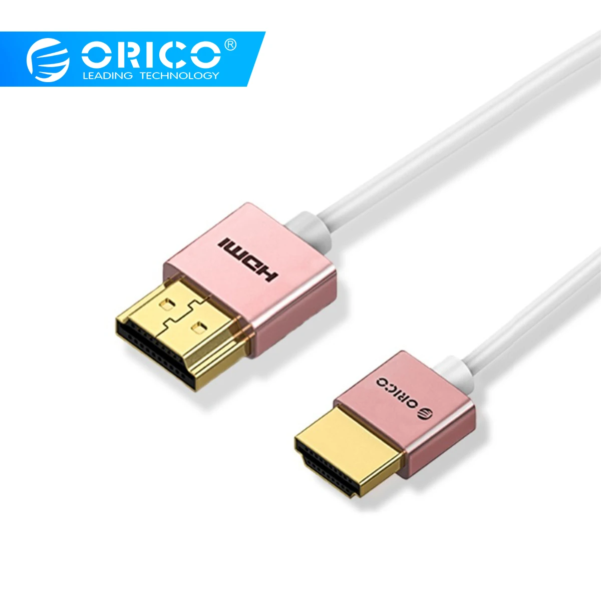 Кабель ORICO HDMI 2,0 позолоченный HDMI-HDMI видео кабель для разветвителя переключателя ТВ ЖК-ноутбука PS3 проектора компьютера 4k 3D кабели