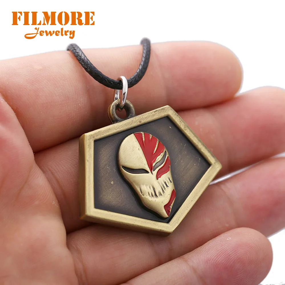 Filmore аниме персонажа Блич Куросаки Ичиго для пропусков подвеска с маской логотип