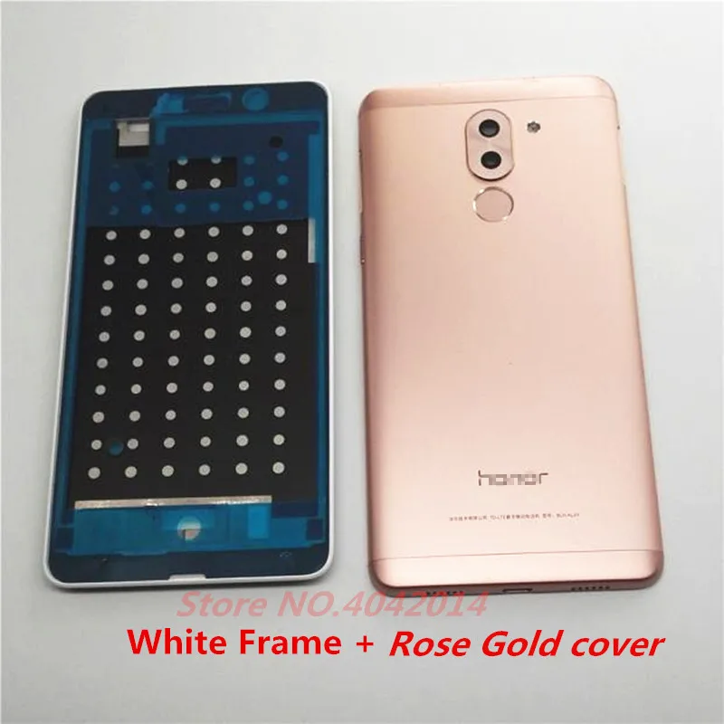 Оригинальная крышка батареи для Huawei Honor 6X BLN-AL10 задняя корпус боковая кнопка
