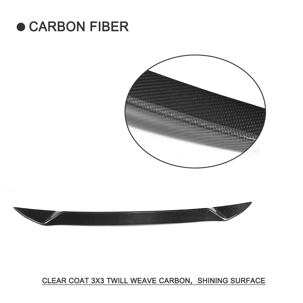 Автомобильный Стайлинг карбоновый задний спойлер для автомобиля Maserati Levante S Sport