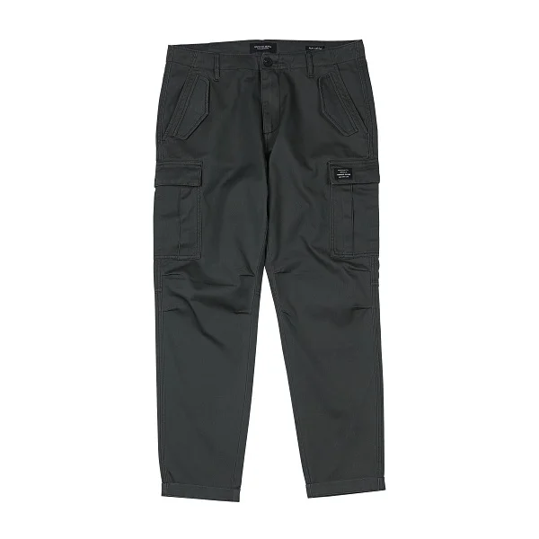 gray green SIMWOOD, новинка, повседневные брюки, мужские Модные спортивные брюки-карго, до щиколотки, военные осенние брюки, мужские панталоны, hombre 180614 - Цвет: gray green