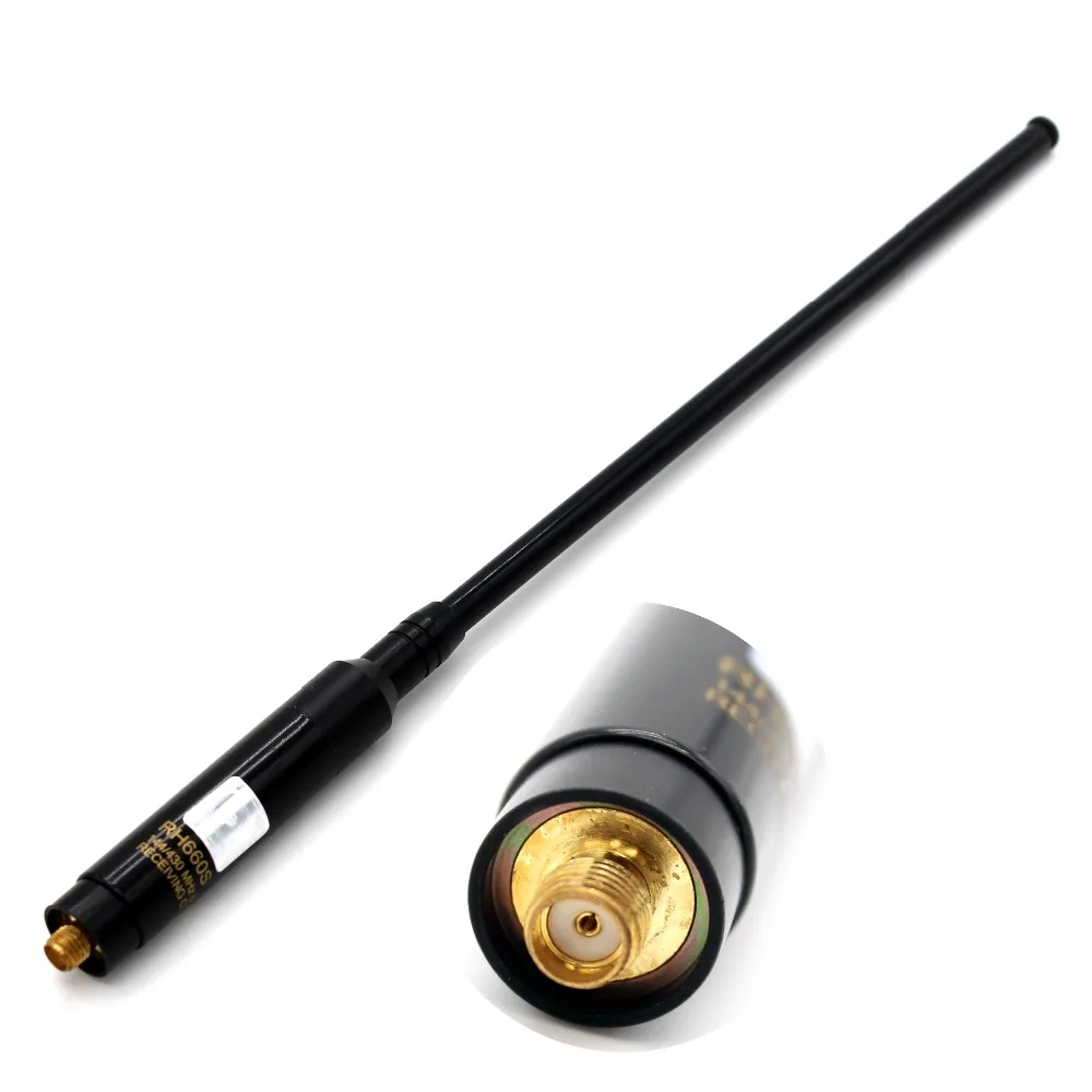 Двухдиапазонная Антенна Harvest RH 660S Female 144/430 МГц для BaoFeng SMA F UV 5R GT 3 82 + Plus BF F8 Retevis