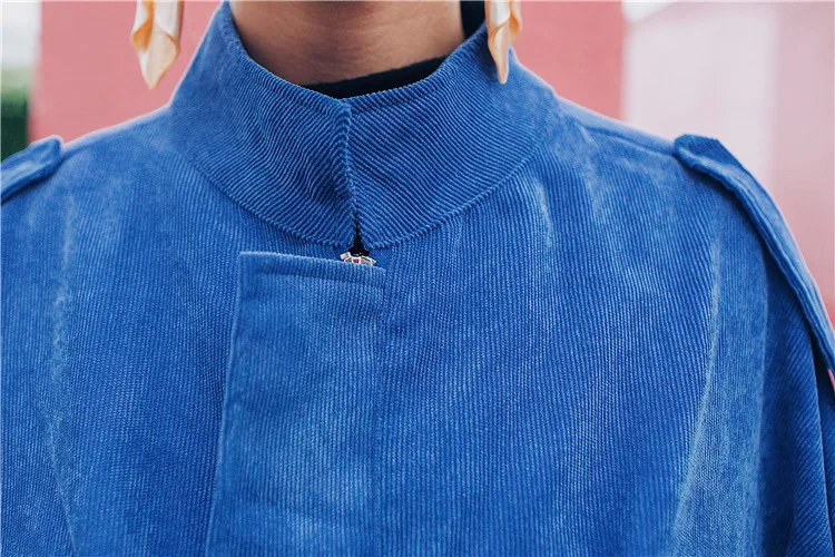 

Autumn Winter fashion women's coat trench batwing sleeve solid patchwork pockets streetwear vintage windbreaker outerwear L1630
