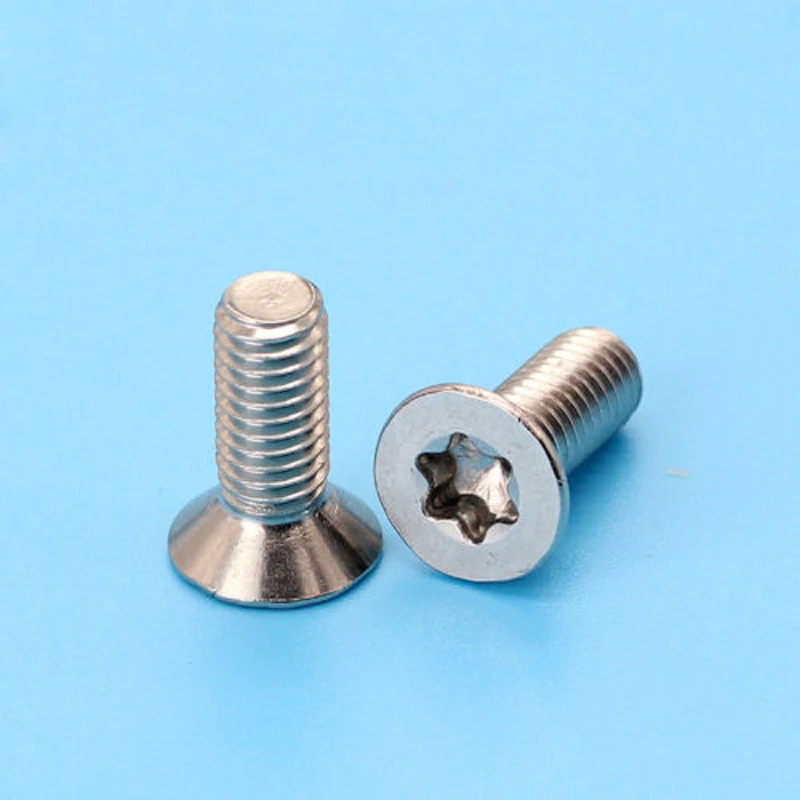 Винты M3 Torx винты с плоской головкой из нержавеющей стали T & TX потайные
