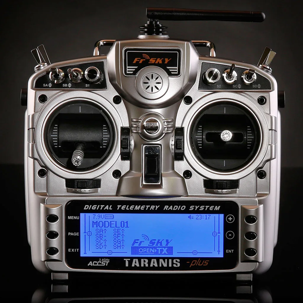 FrSky taranis X9D плюс до 16CH 2 4 ГГц ACCST радио режим (левая рука дроссельной